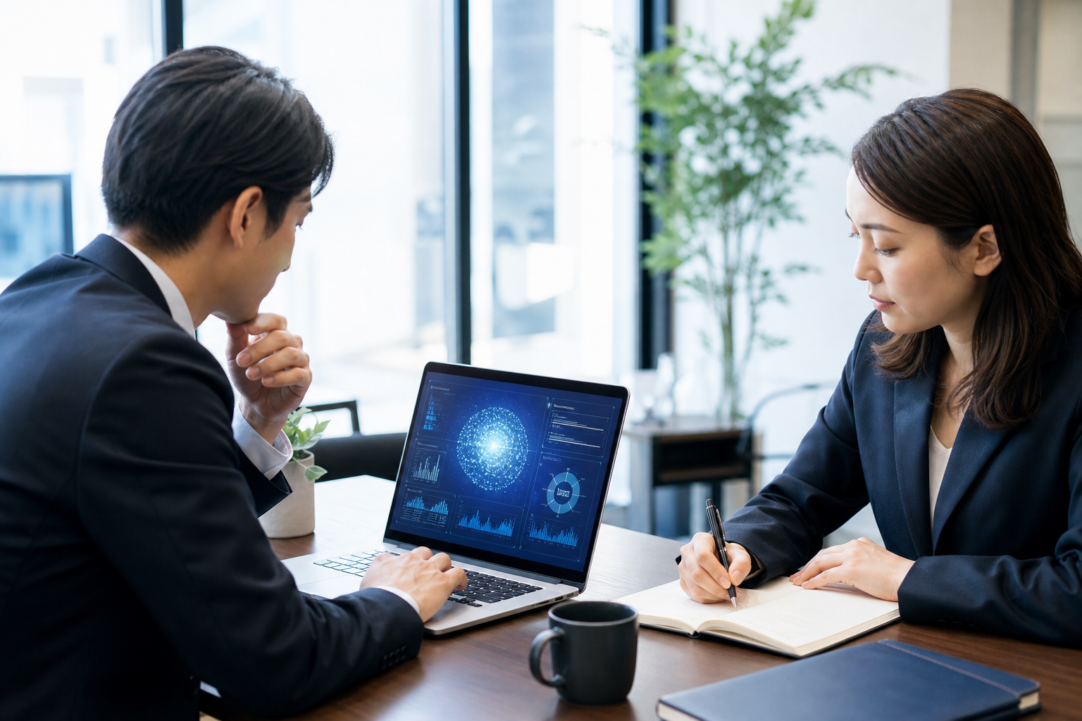 人が担うべき業務と
AIに任せる業務を区別できる